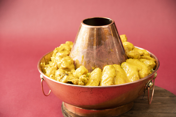 双鸡拼牛蛙铜火锅2