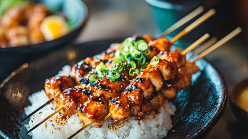 烤鸡肉串