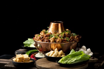 招牌火锅鸡铜火锅1