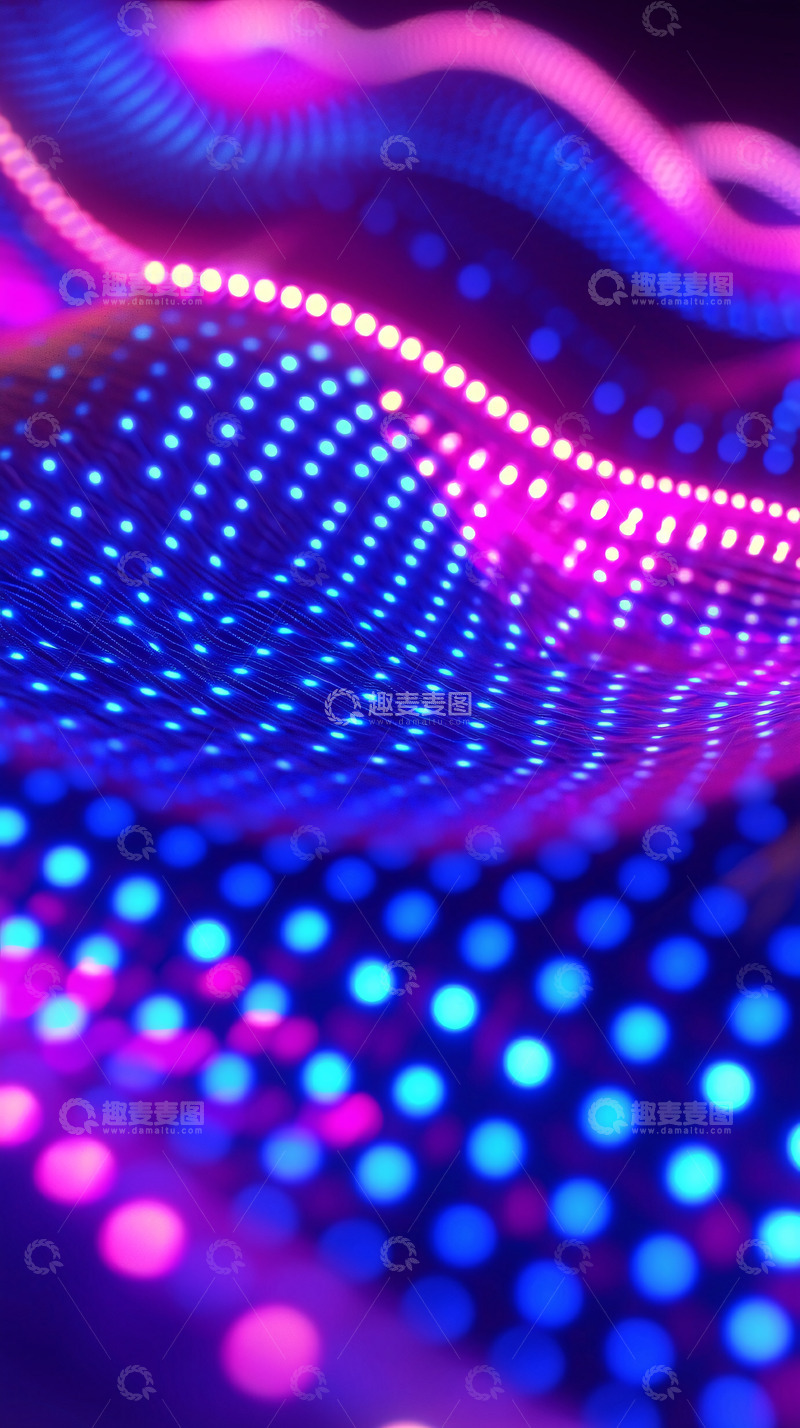 高清大图下载【趣麦麦图】抽象光线背景