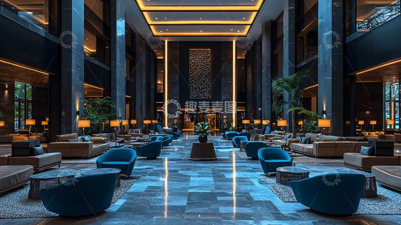 高清大图下载【趣麦麦图】高端酒店大堂