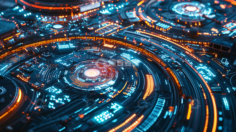 高清大图下载【趣麦麦图】未来科技感