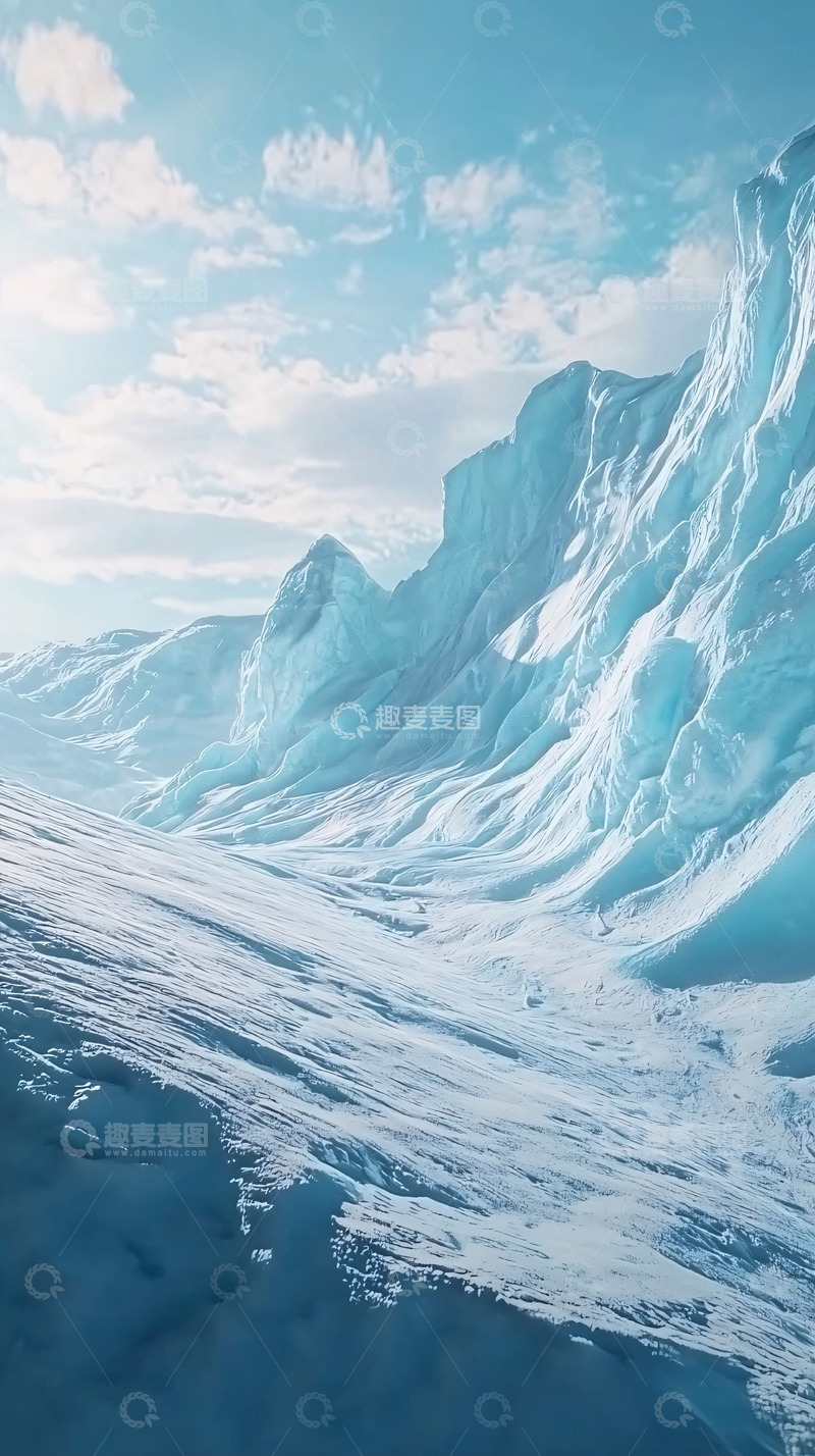 高清大图下载【趣麦麦图】冰雪奇峰