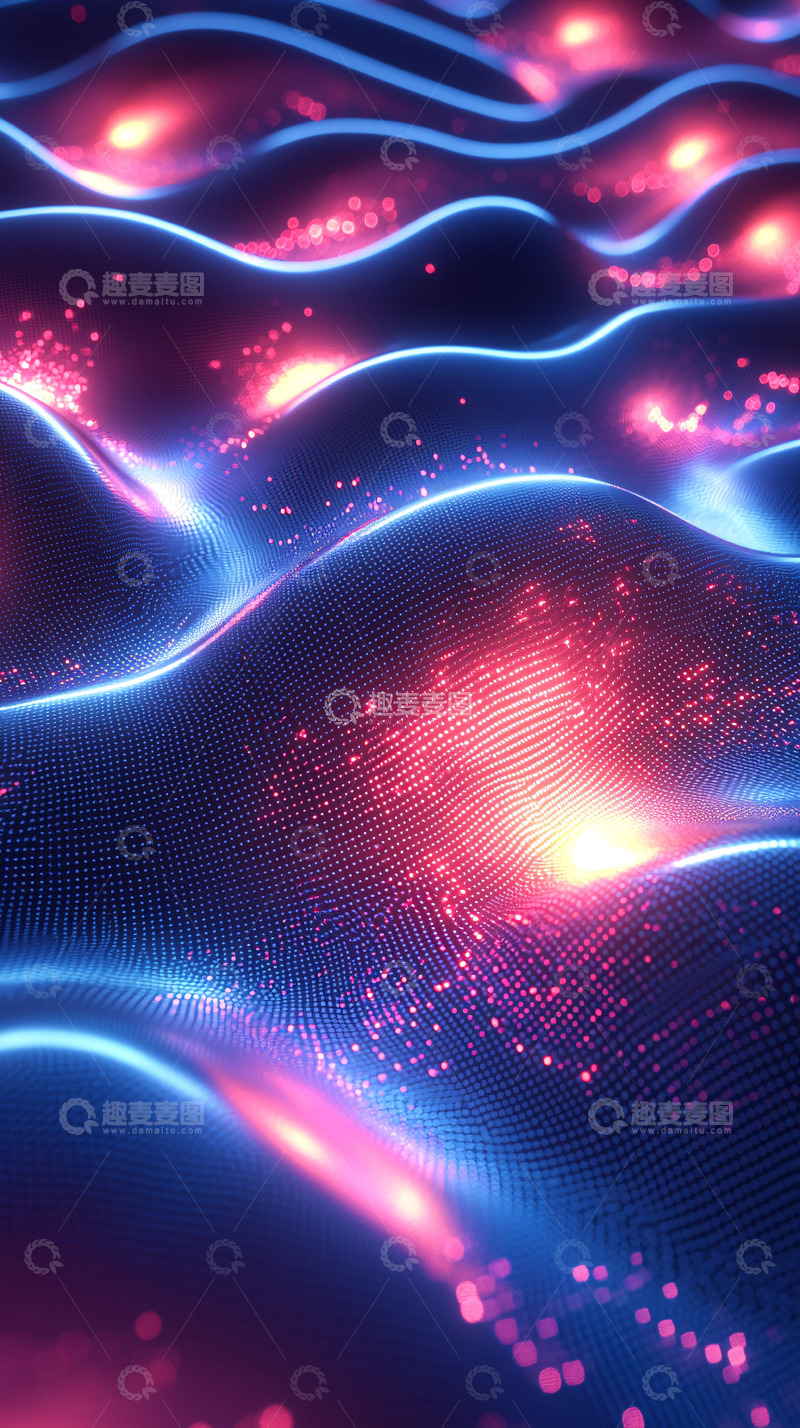 高清大图下载【趣麦麦图】抽象科技背景