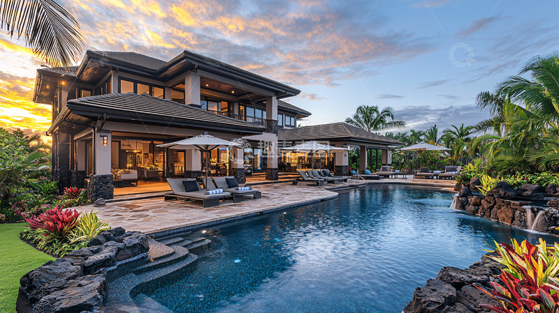 高清大图下载【趣麦麦图】豪华别墅