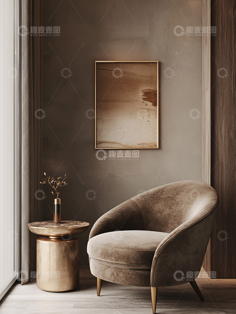 高清大图下载【趣麦麦图】-现代轻奢风格家居