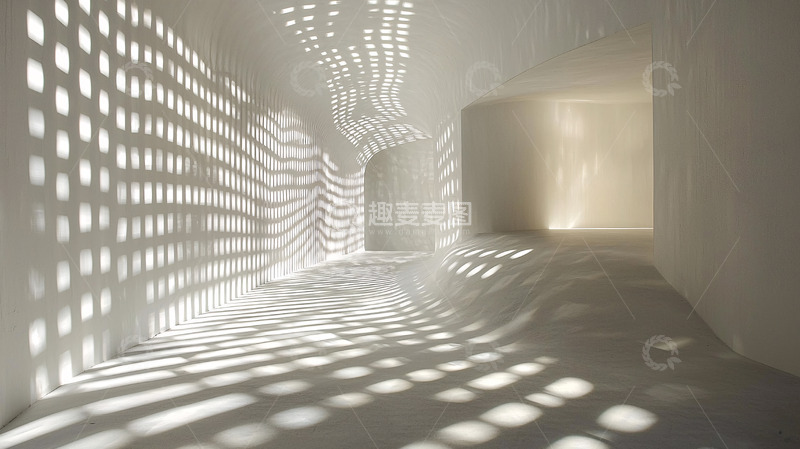 高清大图下载【趣麦麦图】光影走廊3