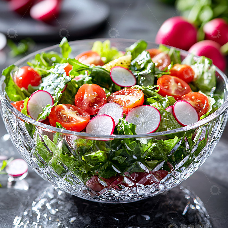 高清大图下载【趣麦麦图】清爽的蔬菜沙拉