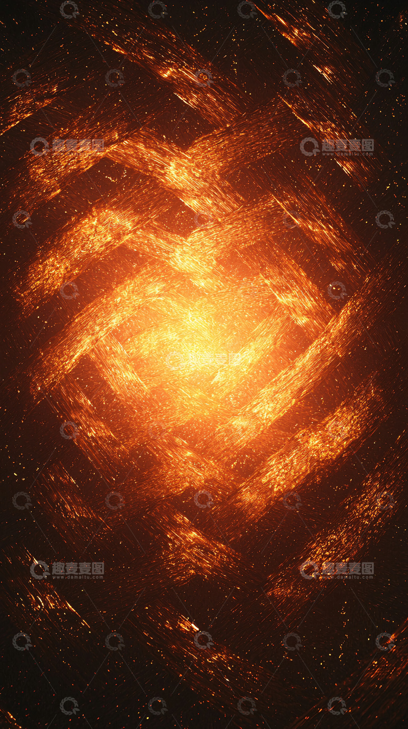 高清大图下载【趣麦麦图】火焰漩涡中心