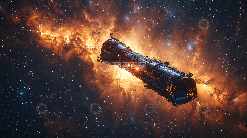 高清大图下载【趣麦麦图】宇宙飞船