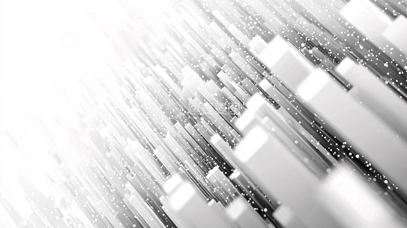 高清大图下载【趣麦麦图】抽象灰白线条背景