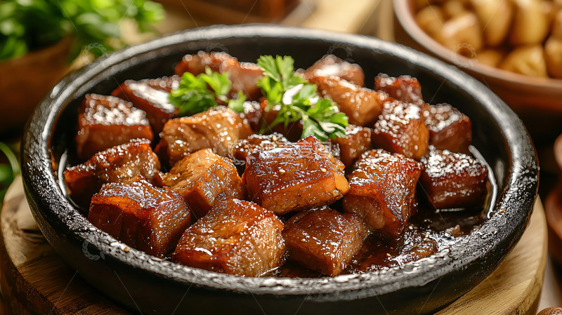 高清大图下载【趣麦麦图】香煎肉块