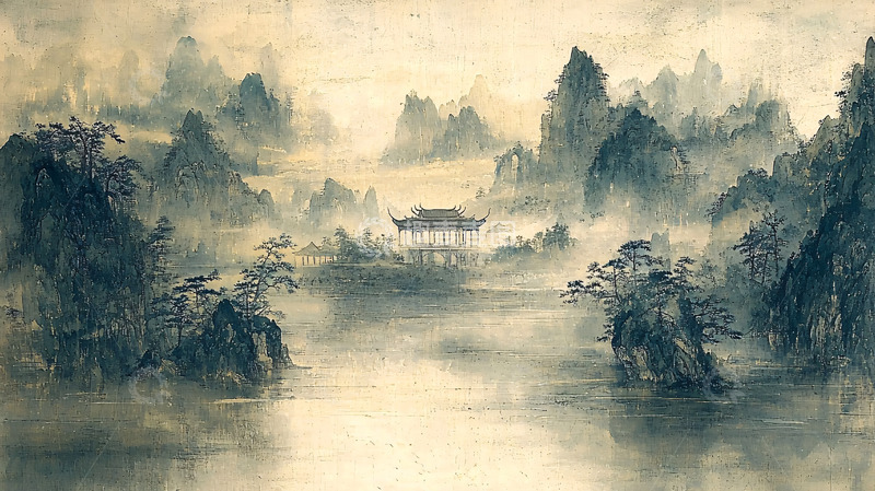 高清大图下载【趣麦麦图】水墨画