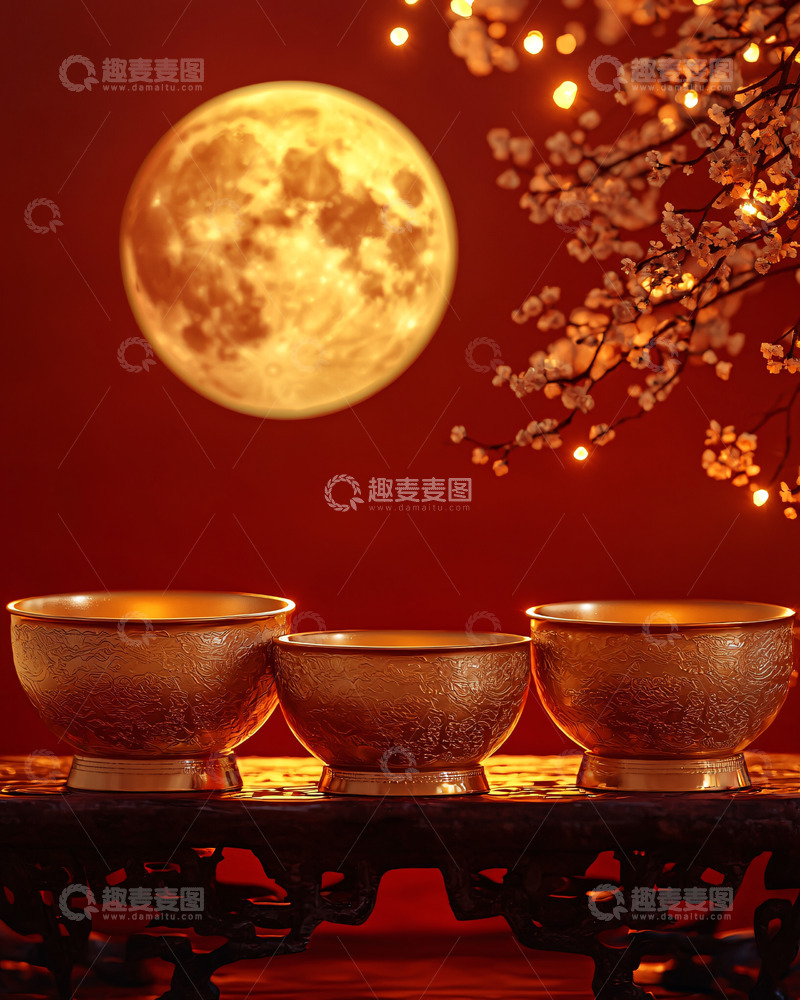 高清大图下载【趣麦麦图】中秋节