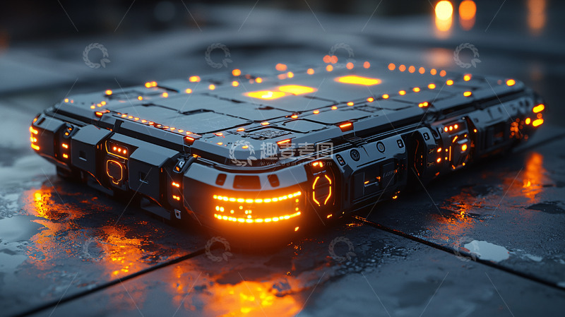 高清大图下载【趣麦麦图】科幻风格未来科技设备