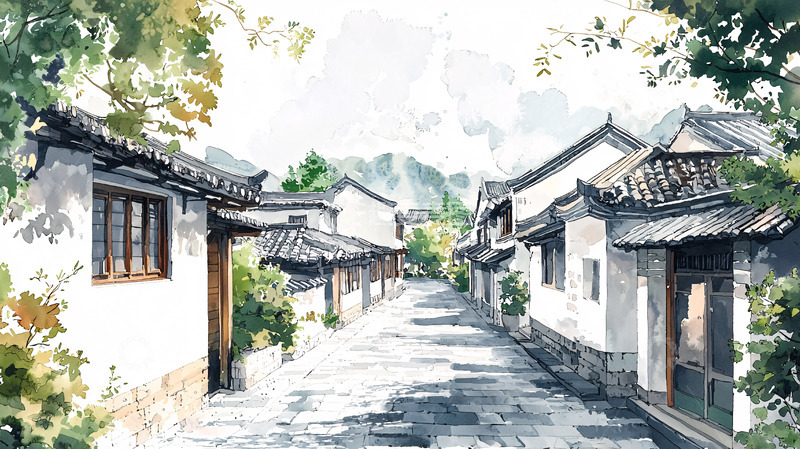 高清大图下载【趣麦麦图】水墨画