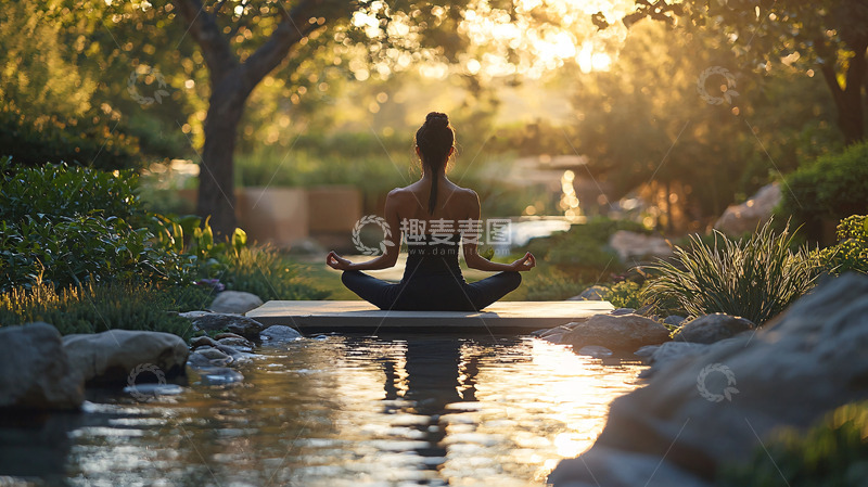 高清大图下载【趣麦麦图】瑜伽