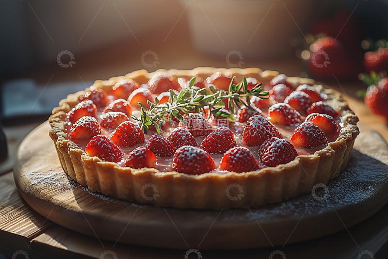 高清大图下载【趣麦麦图】美味草莓派
