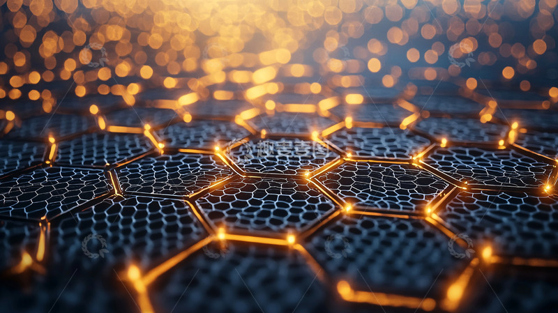 高清大图下载【趣麦麦图】蜂窝状金属结构