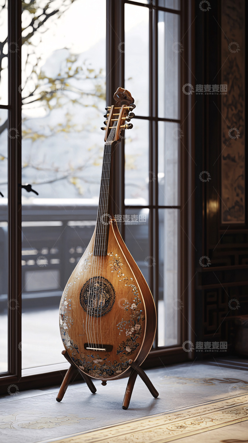 高清大图下载【趣麦麦图】古乐器