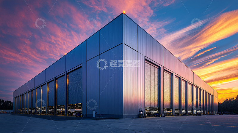 高清大图下载【趣麦麦图】现代化工业厂房