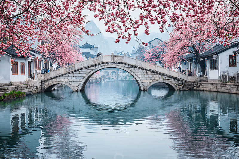 高清大图下载【趣麦麦图】江南水乡春日美景