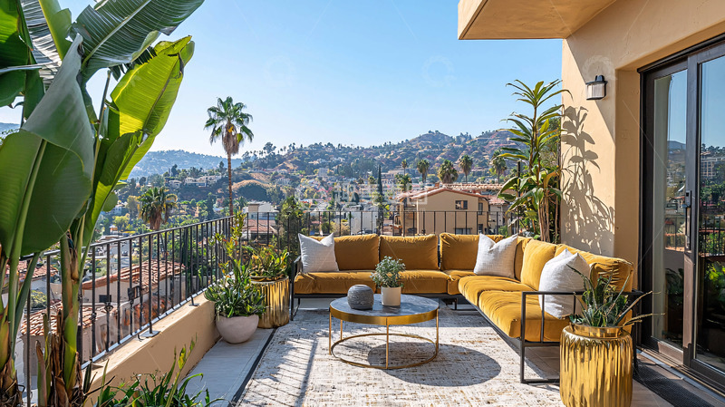 高清大图下载【趣麦麦图】阳台景观