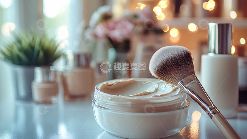 高清大图下载【趣麦麦图】化妆品静物摆拍