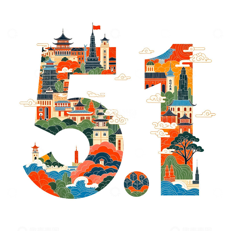 数字里的建筑风光