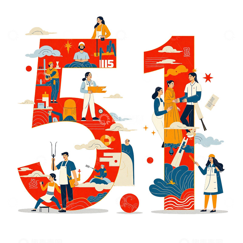 51 数字中的劳动场景