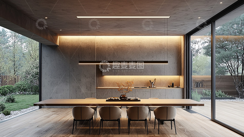 高清大图下载【趣麦麦图】现代简约餐厅