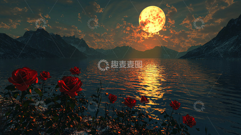 高清大图下载【趣麦麦图】红玫瑰