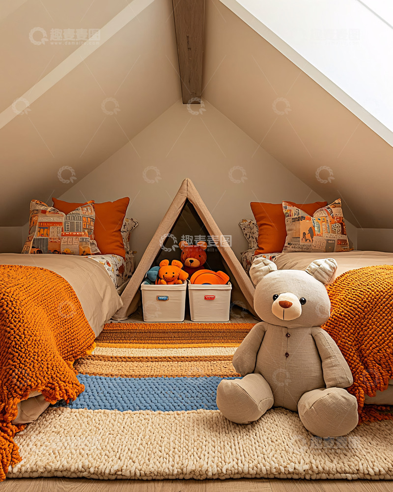 高清大图下载【趣麦麦图】儿童房