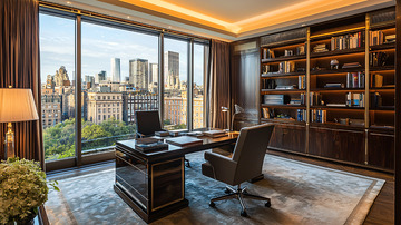 豪华都市景观办公空间