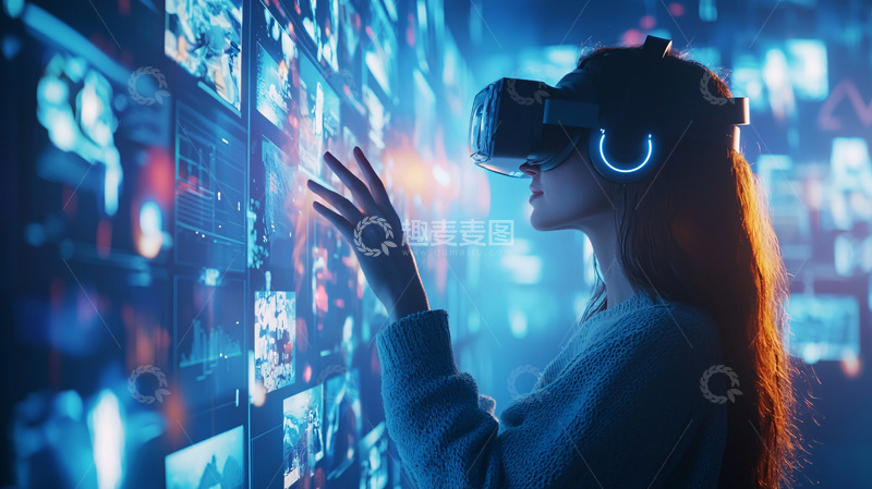 高清大图下载【趣麦麦图】虚拟现实体验3