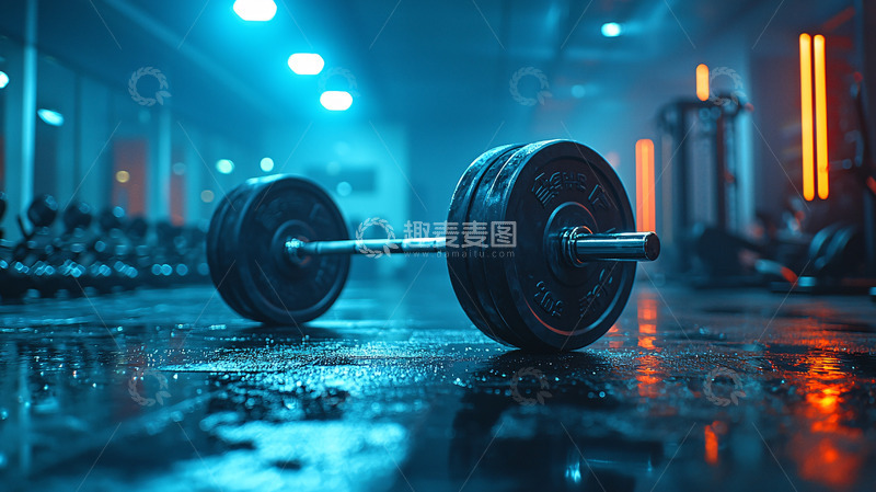 高清大图下载【趣麦麦图】健身房器材
