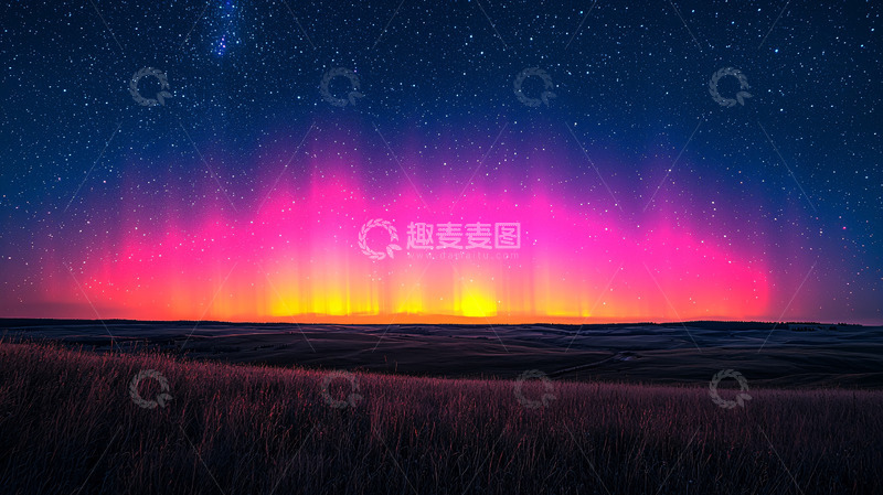 高清大图下载【趣麦麦图】极光