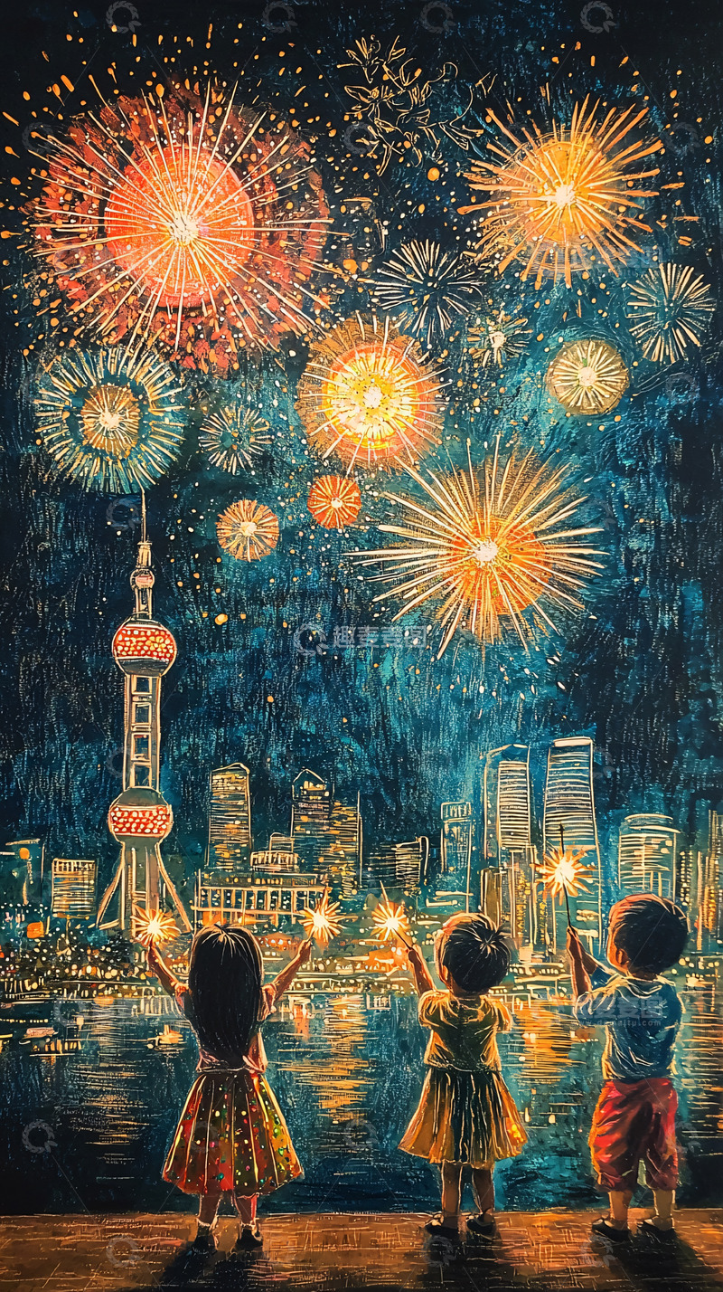 高清大图下载【趣麦麦图】上海夜景