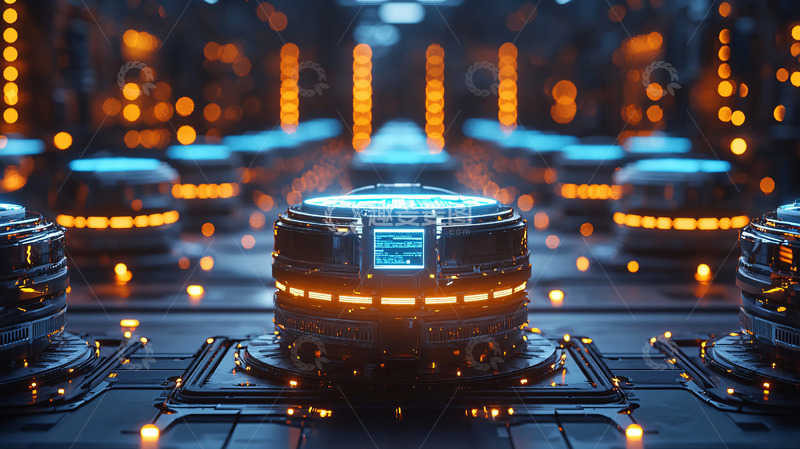 科幻风格未来科技设备