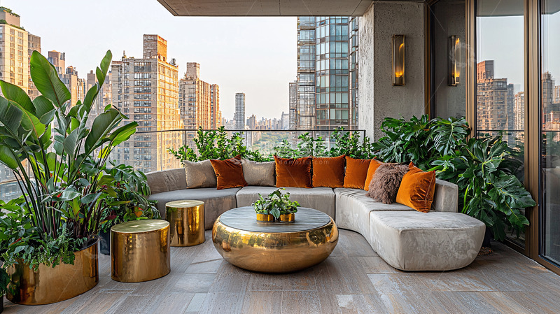 高清大图下载【趣麦麦图】阳台景观设计