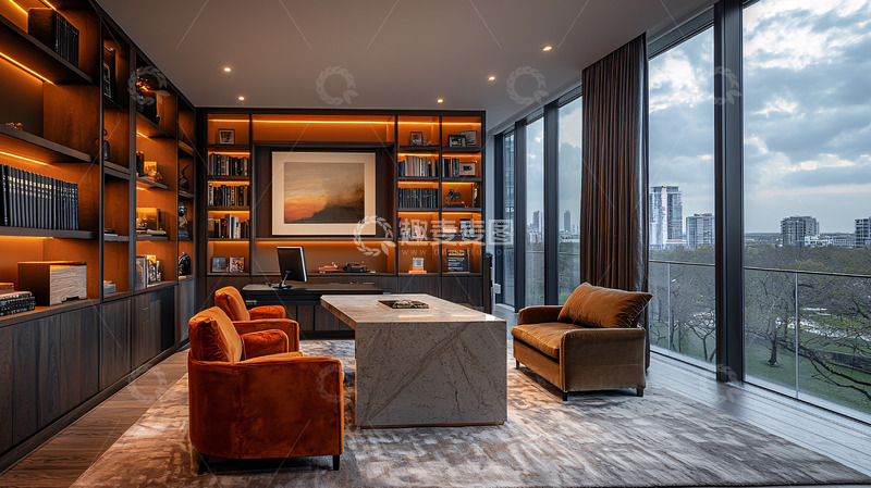 高清大图下载【趣麦麦图】现代办公室