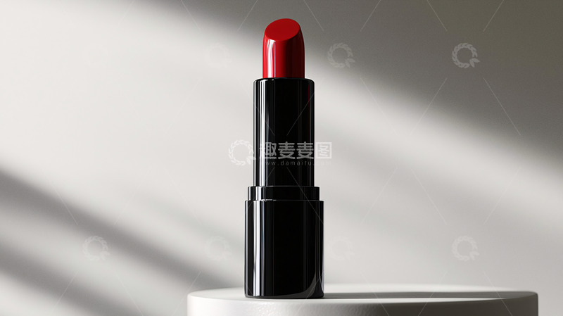 高清大图下载【趣麦麦图】正红色口红