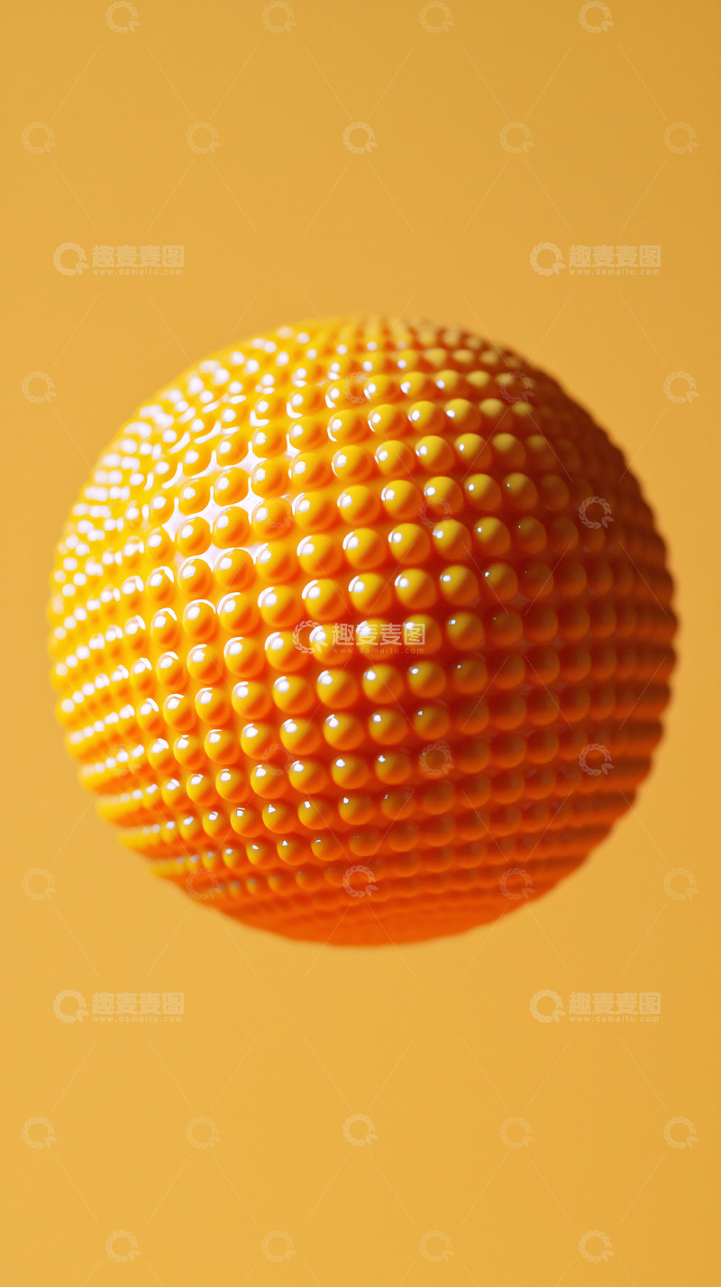 高清大图下载【趣麦麦图】黄色小球