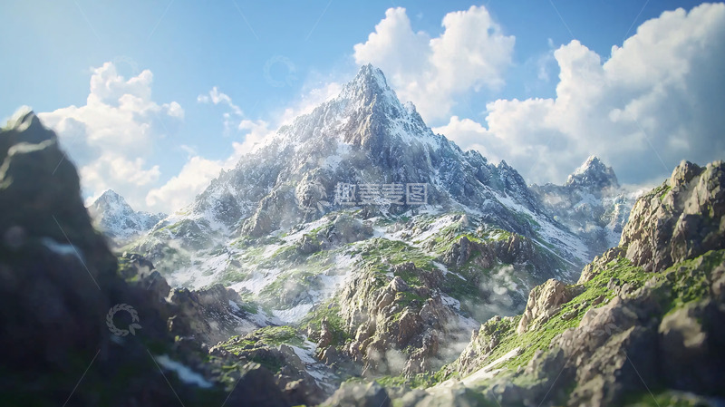 高清大图下载【趣麦麦图】雪山