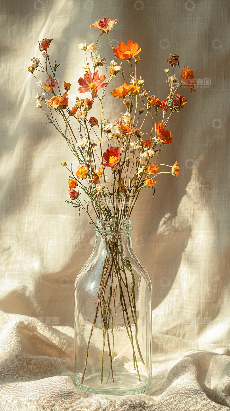 高清大图下载【趣麦麦图】干燥花束