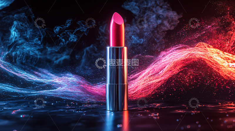 高清大图下载【趣麦麦图】粉色口红