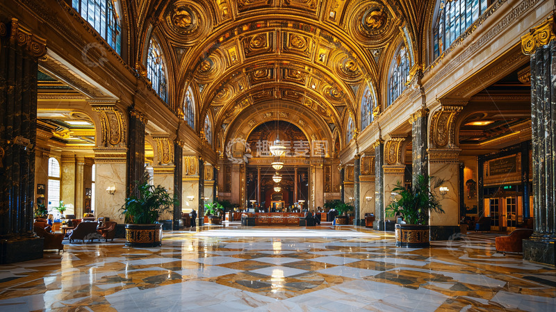 高清大图下载【趣麦麦图】金色大厅