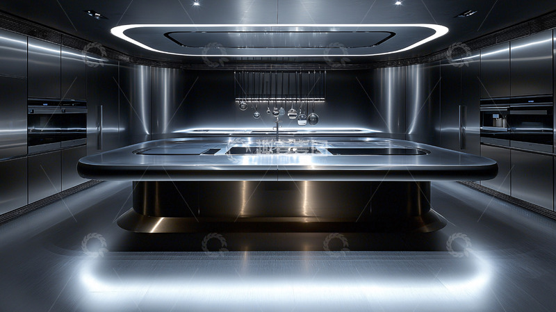 高清大图下载【趣麦麦图】未来主义厨房