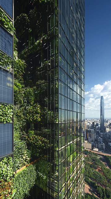 绿色建筑外墙