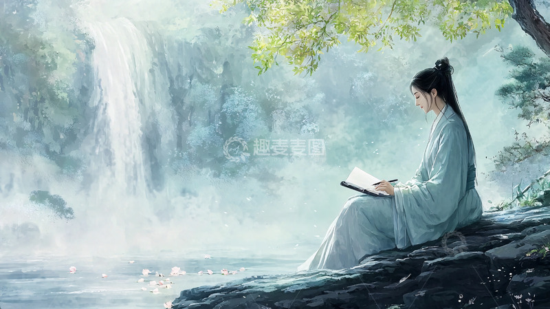 仙气飘飘古装女子